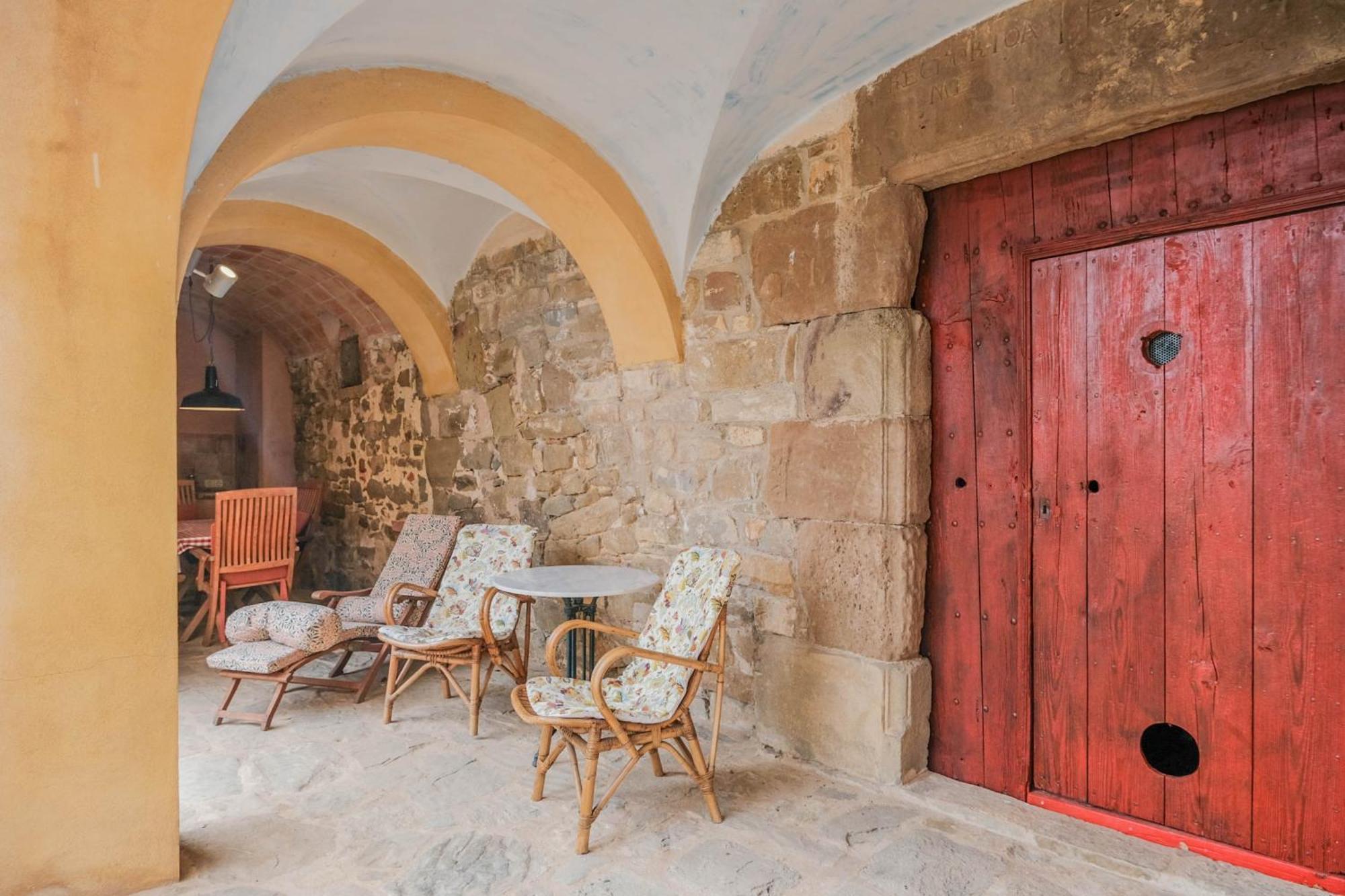 Вилла Rectoria De Castellar Ла-Валь-де-Бианья Экстерьер фото
